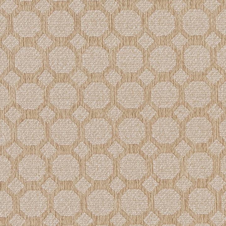D1227 Cream Honeycomb by Charlotte Designer Fabric Mid Century Textures 100% Woven Polyester Asia Exceeds 100,000 Wyzenbeek Rubs (Heavy Duty) </p><p>Repeat: Horizontal: 1.75" x Vertical: 1.75" 54 Inches - Swanky Fabrics -