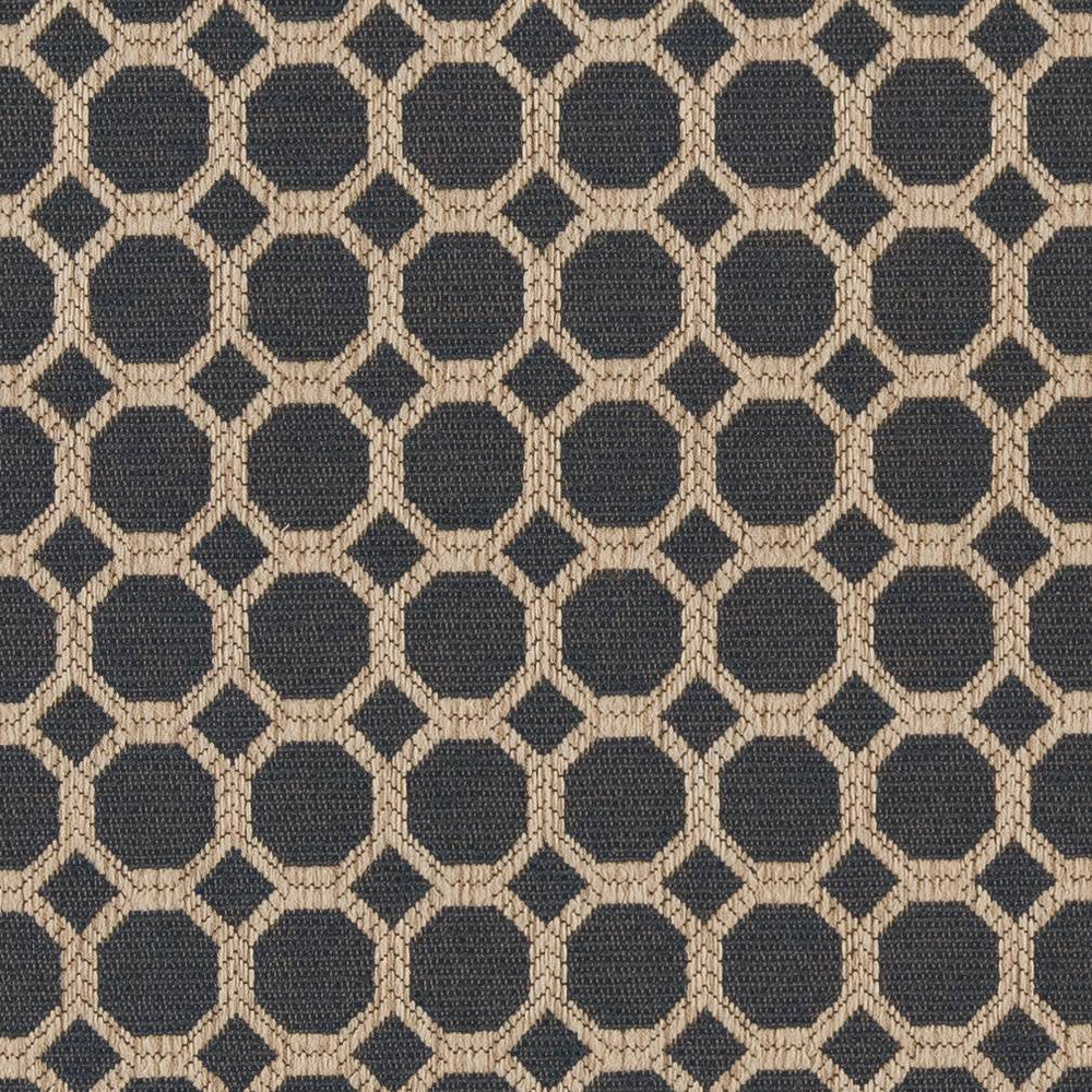D1230 Indigo Honeycomb by Charlotte Designer Fabric Mid Century Textures 100% Woven Polyester Asia Exceeds 100,000 Wyzenbeek Rubs (Heavy Duty) </p><p>Repeat: Horizontal: 1.75" x Vertical: 1.75" 54 Inches - Swanky Fabrics -
