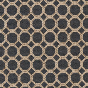 D1230 Indigo Honeycomb by Charlotte Designer Fabric