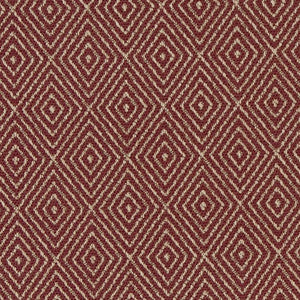 D1239 Burgundy Diamond by Charlotte Designer Fabric