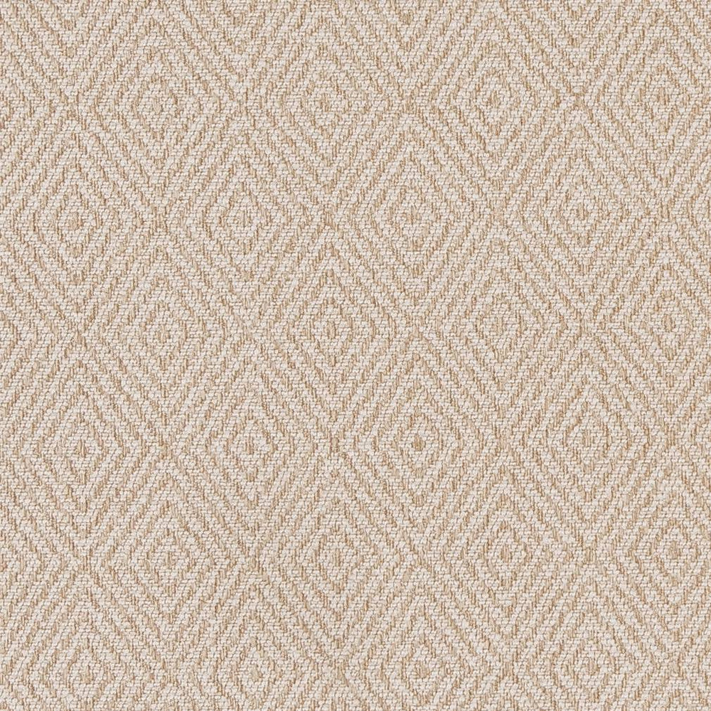 D1240 Cream Diamond by Charlotte Designer Fabric Mid Century Textures 100% Woven Polyester China Exceeds 100,000 Wyzenbeek Rubs (Heavy Duty) Horizontal 2.25" x Vertical 3.25" 54 Inches - Swanky Fabrics -