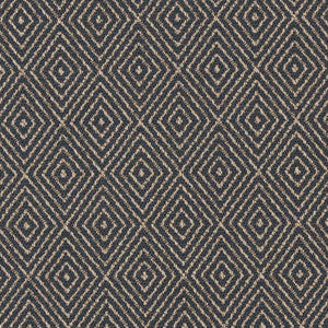D1242 Indigo Diamond by Charlotte Designer Fabric