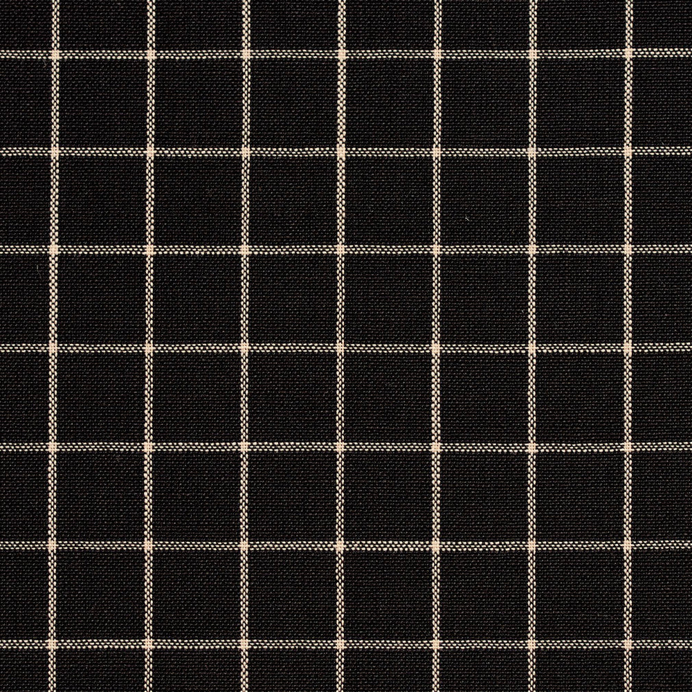D124 Onyx Checkerboard by Charlotte Designer Fabric Clubhouse Collection 100% Woven Polyester Asia Exceeds 120,000 Wyzenbeek Rubs (Heavy Duty) </p><p>Repeat: Horizontal: 1" x Vertical: 1" 54 Inches - Swanky Fabrics -