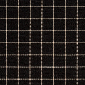 D124 Onyx Checkerboard by Charlotte Designer Fabric