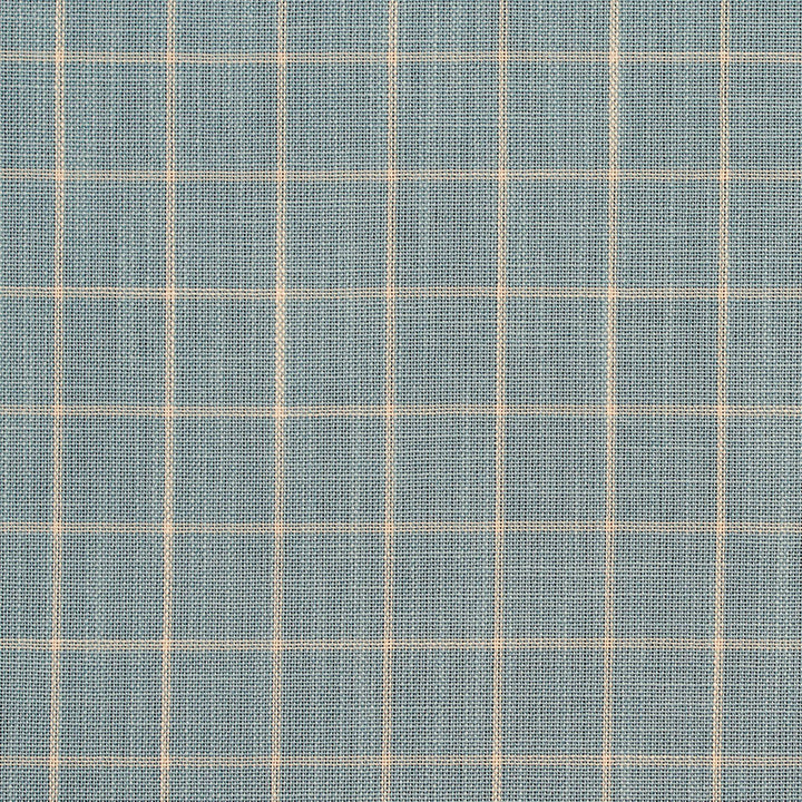 D125 Cornflower Checkerboard by Charlotte Designer Fabric Clubhouse Collection 100% Woven Polyester Asia Exceeds 120,000 Wyzenbeek Rubs (Heavy Duty) Horizontal: 1" x Vertical: 1" 54 Inches - Swanky Fabrics -