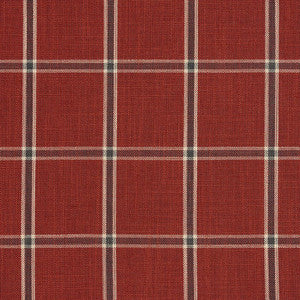 D136 Brick Windowpane by Charlotte Designer Fabric