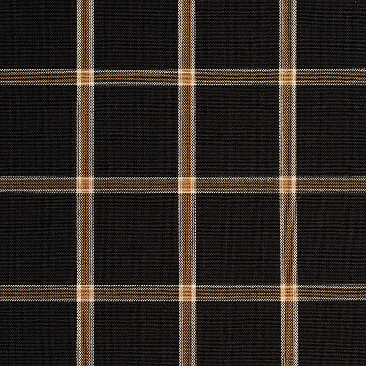 D138 Onyx Windowpane by Charlotte Designer Fabric Clubhouse Collection 100% Woven Polyester Asia Exceeds 120,000 Wyzenbeek Rubs (Heavy Duty) Horizontal: 2.75" x Vertical: 2.75" 54 Inches - Swanky Fabrics -