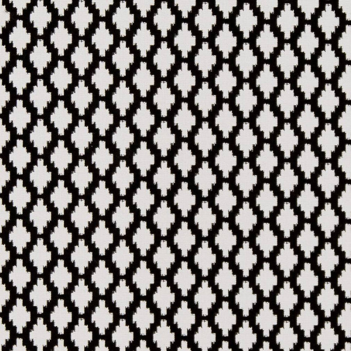 D1427 Onyx Inca by Charlotte Designer Fabric Vibrant Wovens 100% Woven Polypropylene Europe Exceeds 100,000 Wyzenbeek Rubs (Heavy Duty) Horizontal 1.25" x Vertical 1.25" 54 Inches - Swanky Fabrics -