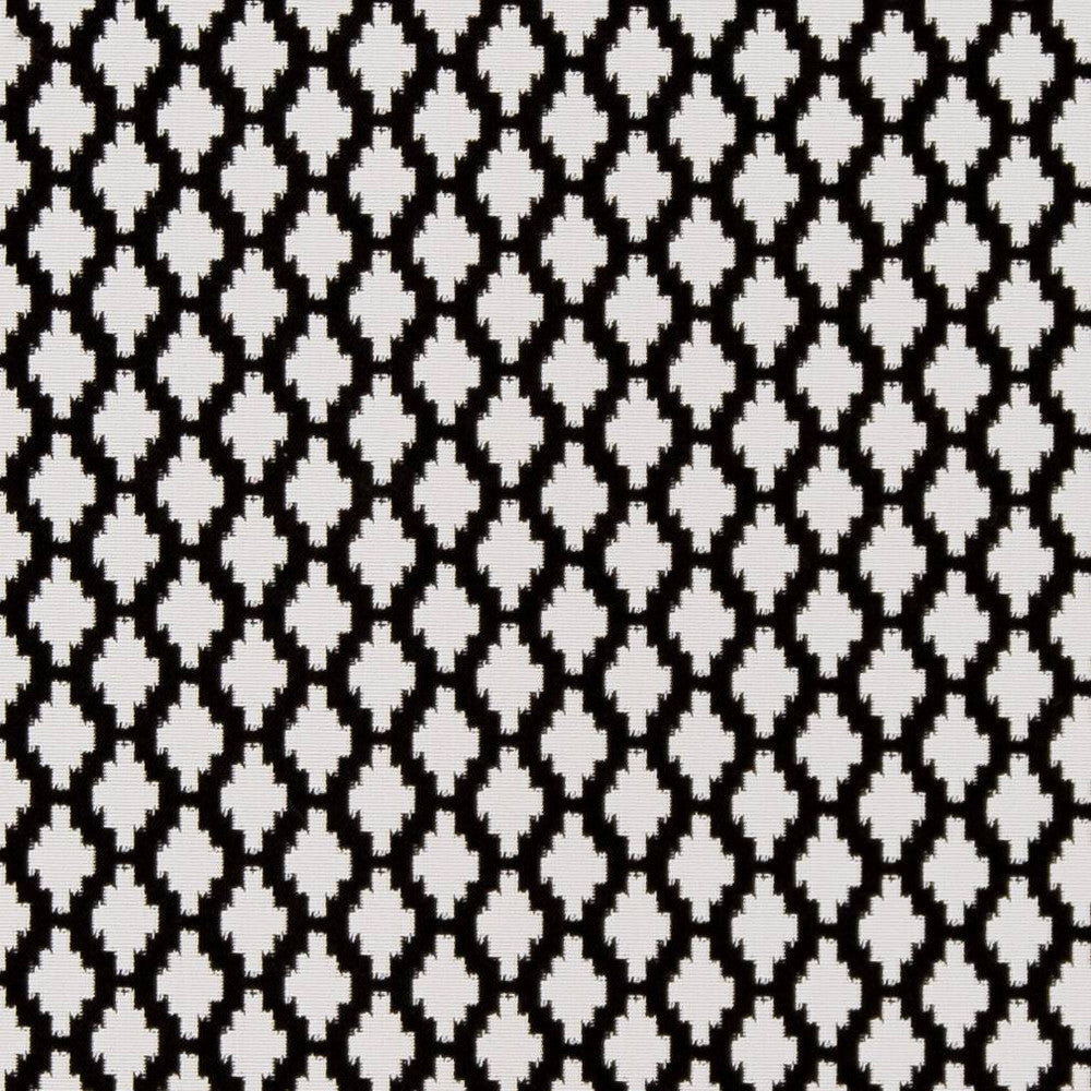 D1427 Onyx Inca by Charlotte Designer Fabric Vibrant Wovens 100% Polypropylene Europe Exceeds 100,000 Wyzenbeek Rubs (Heavy Duty) </p><p>Repeat: Horizontal: 1.25" x Vertical: 1.25" 54 Inches - Swanky Fabrics -