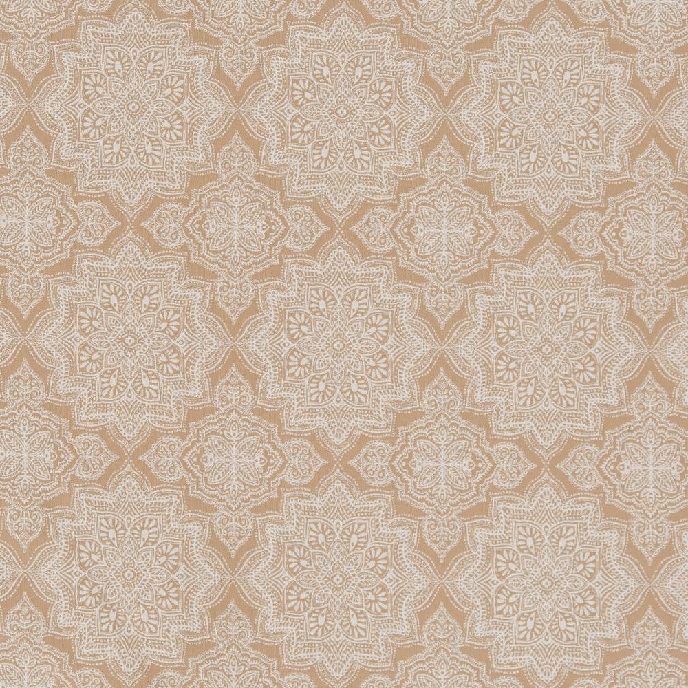 D1432 Sandstone Mandala by Charlotte Designer Fabric Vibrant Wovens 100% Woven Polypropylene Europe Exceeds 100,000 Wyzenbeek Rubs (Heavy Duty) Horizontal 6" x Vertical 7" 54 Inches - Swanky Fabrics -