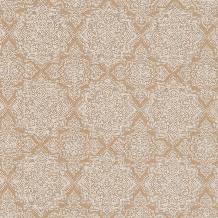 D1432 Sandstone Mandala by Charlotte Designer Fabric Vibrant Wovens 100% Woven Polypropylene Europe Exceeds 100,000 Wyzenbeek Rubs (Heavy Duty) Horizontal 6" x Vertical 7" 54 Inches - Swanky Fabrics -