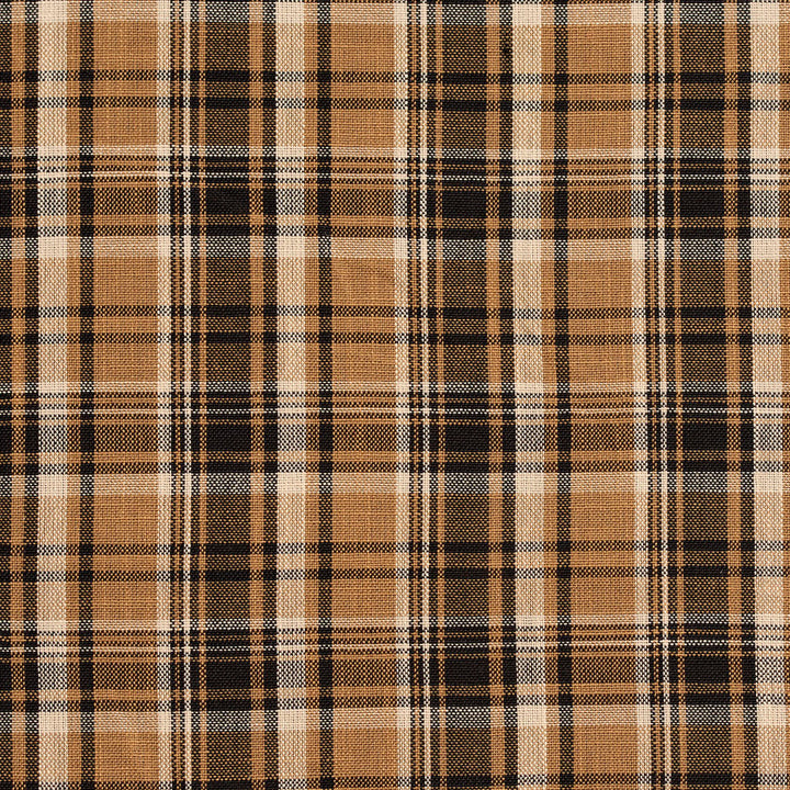 D152 Onyx Tartan by Charlotte Designer Fabric Clubhouse Collection 100% Woven Polyester Asia Exceeds 120,000 Wyzenbeek Rubs (Heavy Duty) Horizontal: 3.75" x Vertical: 3.75" 54 Inches - Swanky Fabrics -
