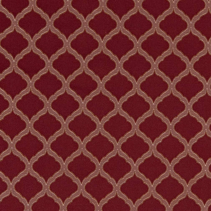 D1531 Merlot Ogee by Charlotte Designer Fabric Elegant Damasks 100% Woven Polyester Turkey Exceeds 50,000 Wyzenbeek Rubs (Heavy Duty) </p><p>Repeat: Horizontal: 2" x Vertical: 2" 54 Inches - Swanky Fabrics -