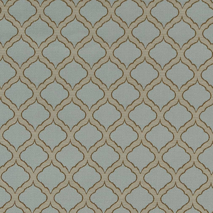 D1533 Seaglass Ogee by Charlotte Designer Fabric Elegant Damasks 100% Woven Polyester Turkey Exceeds 50,000 Wyzenbeek Rubs (Heavy Duty) </p><p>Repeat: Horizontal: 2" x Vertical: 2" 54 Inches - Swanky Fabrics -