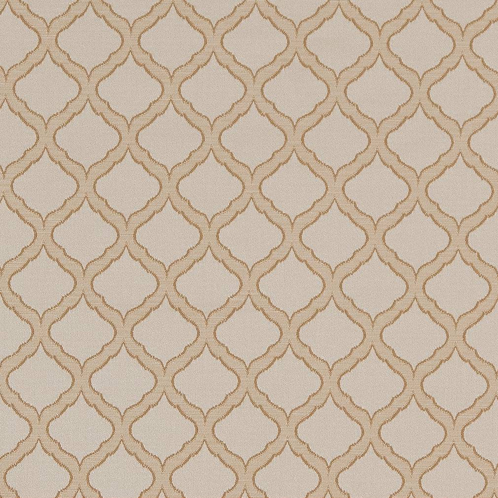 D1535 Parchment Ogee by Charlotte Designer Fabric Elegant Damasks 100% Woven Polyester Turkey Exceeds 50,000 Wyzenbeek Rubs (Heavy Duty) Horizontal 2" x Vertical 2" 54 Inches - Swanky Fabrics -