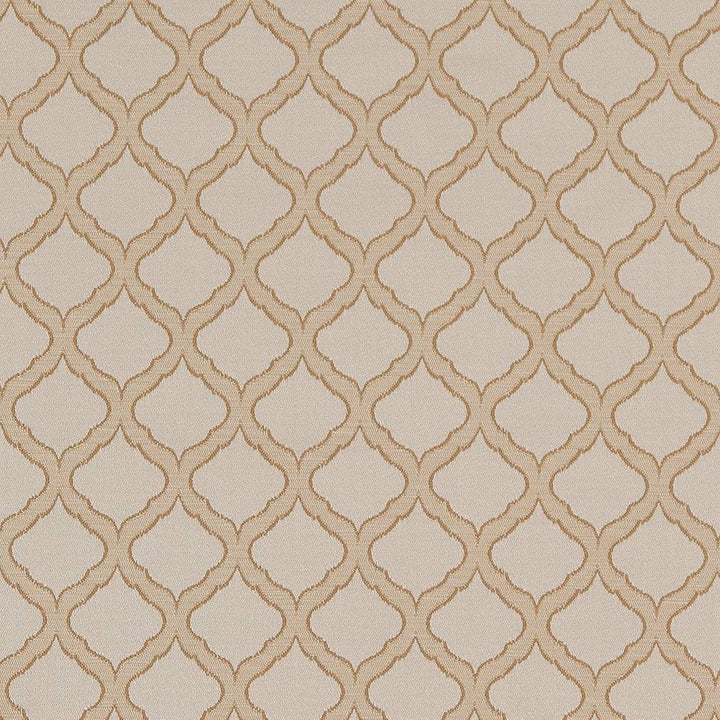 D1535 Parchment Ogee by Charlotte Designer Fabric Elegant Damasks 100% Woven Polyester Turkey Exceeds 50,000 Wyzenbeek Rubs (Heavy Duty) Horizontal 2" x Vertical 2" 54 Inches - Swanky Fabrics -