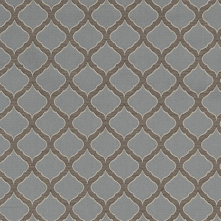 D1536 Wedgewood Ogee by Charlotte Designer Fabric Elegant Damasks 100% Woven Polyester Turkey Exceeds 50,000 Wyzenbeek Rubs (Heavy Duty) Horizontal 2" x Vertical 2" 54 Inches - Swanky Fabrics -