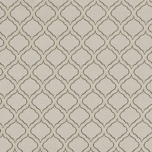 D1537 Platinum Ogee by Charlotte Designer Fabric