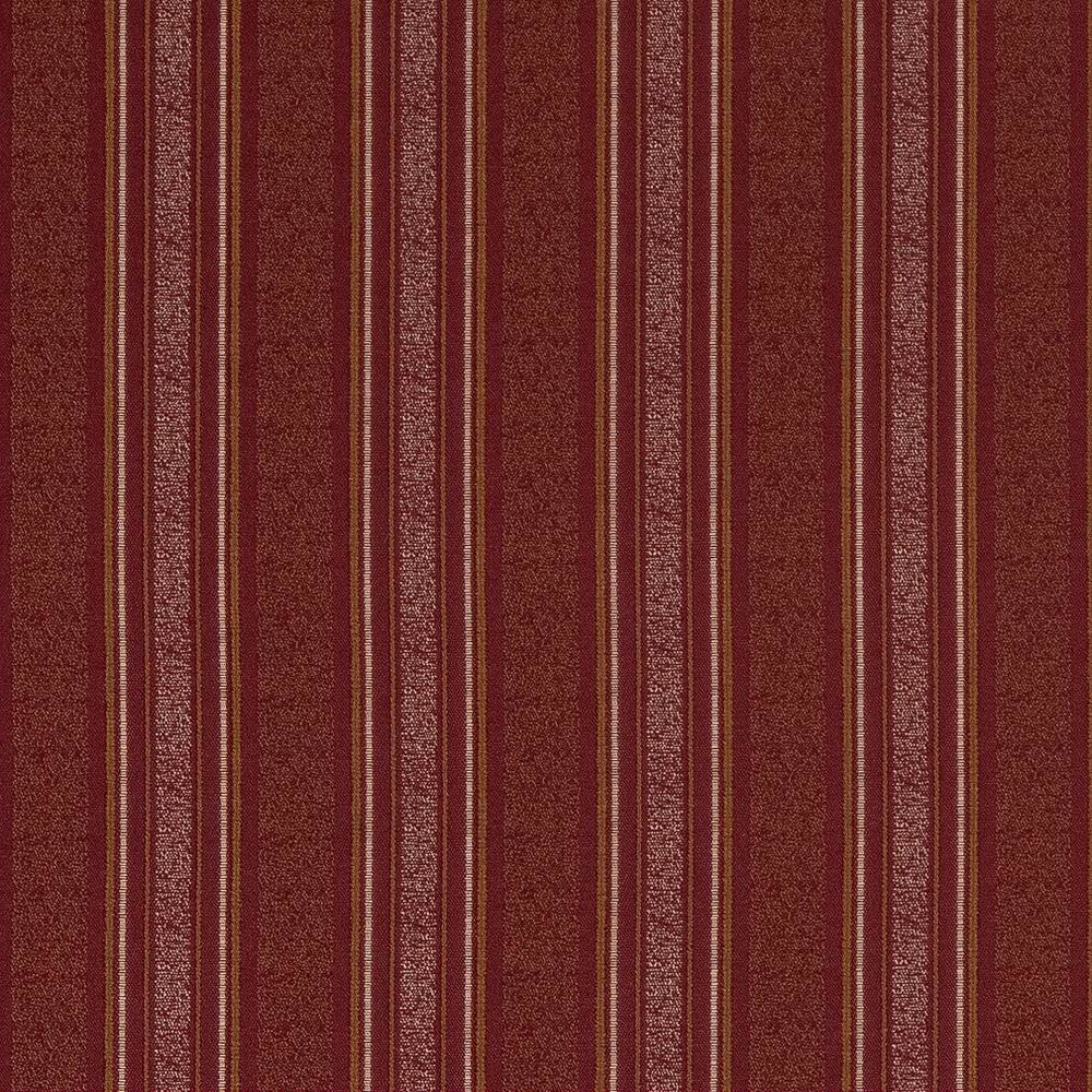 D1539 Merlot Stripe by Charlotte Designer Fabric Elegant Damasks 100% Woven Polyester Turkey Exceeds 50,000 Wyzenbeek Rubs (Heavy Duty) </p><p>Repeat: Horizontal: 2.25" 54 Inches - Swanky Fabrics -