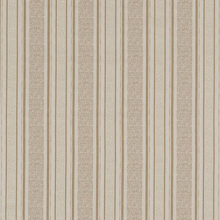 D1540 Champagne Stripe by Charlotte Designer Fabric Elegant Damasks 100% Woven Polyester Turkey Exceeds 50,000 Wyzenbeek Rubs (Heavy Duty) Horizontal 2.25" 54 Inches - Swanky Fabrics -