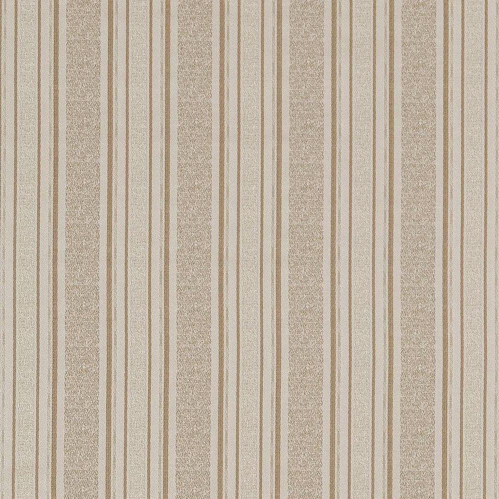 D1540 Champagne Stripe by Charlotte Designer Fabric Elegant Damasks 100% Woven Polyester Turkey Exceeds 50,000 Wyzenbeek Rubs (Heavy Duty) </p><p>Repeat: Horizontal: 2.25" 54 Inches - Swanky Fabrics -