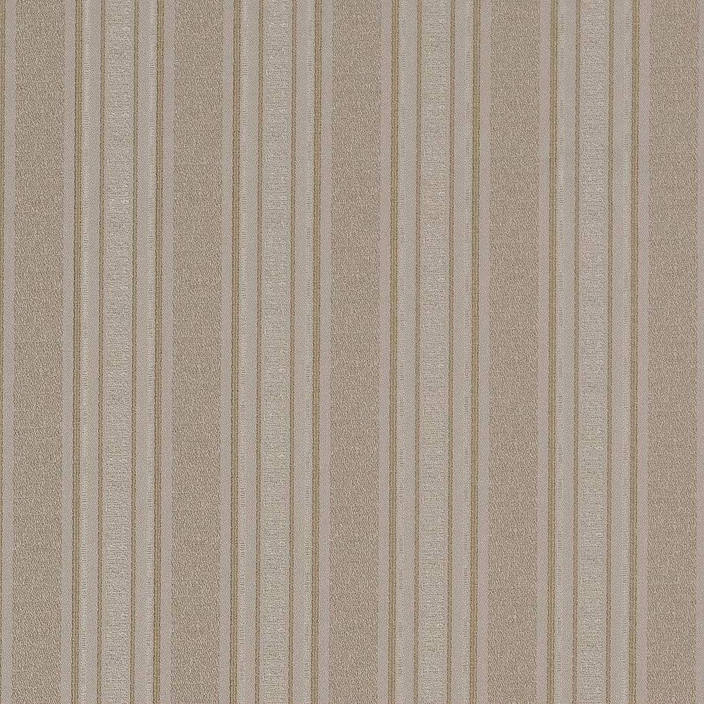 D1542 Pewter Stripe by Charlotte Designer Fabric Elegant Damasks 100% Woven Polyester Turkey Exceeds 50,000 Wyzenbeek Rubs (Heavy Duty) Horizontal 2.25" 54 Inches - Swanky Fabrics -