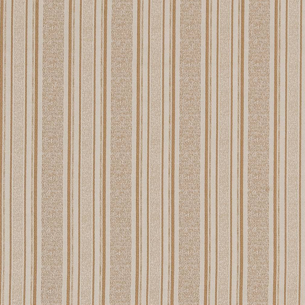 D1543 Parchment Stripe by Charlotte Designer Fabric Elegant Damasks 100% Woven Polyester Turkey Exceeds 50,000 Wyzenbeek Rubs (Heavy Duty) </p><p>Repeat: Horizontal: 2.25" 54 Inches - Swanky Fabrics -