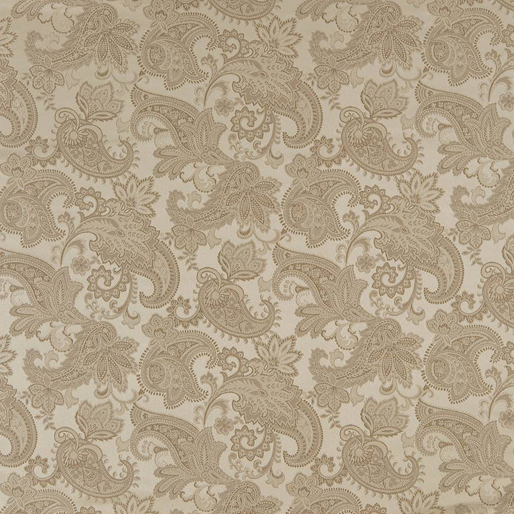 D1556 Champagne Paisley by Charlotte Designer Fabric Elegant Damasks 100% Woven Polyester Turkey Exceeds 50,000 Wyzenbeek Rubs (Heavy Duty) </p><p>Repeat: Horizontal: 14" x Vertical: 15" 54 Inches - Swanky Fabrics -