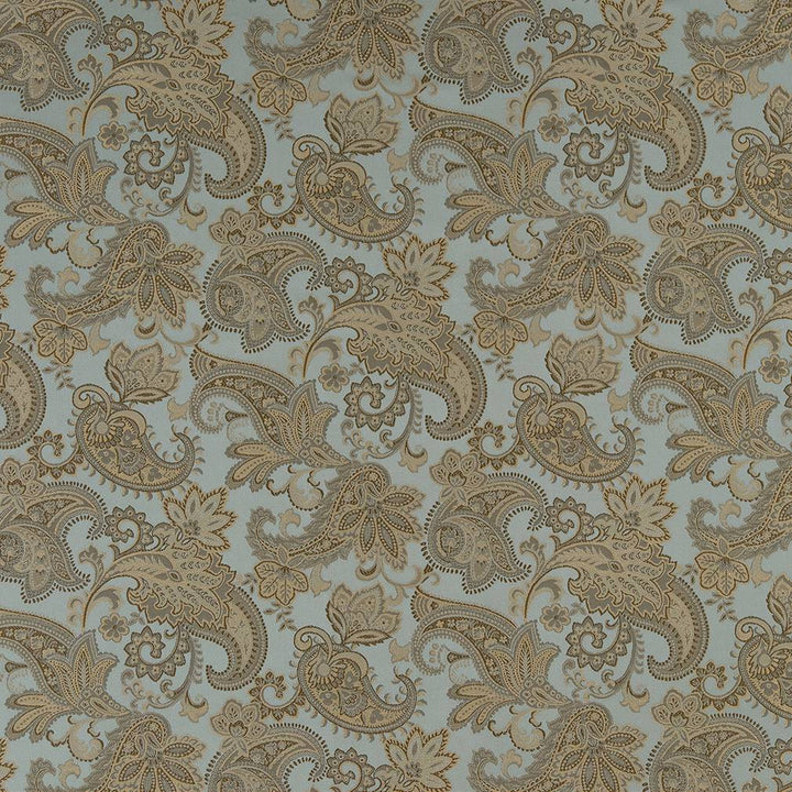 D1557 Seaglass Paisley by Charlotte Designer Fabric Elegant Damasks 100% Woven Polyester Turkey Exceeds 50,000 Wyzenbeek Rubs (Heavy Duty) </p><p>Repeat: Horizontal: 14" x Vertical: 15" 54 Inches - Swanky Fabrics -