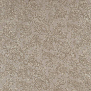 D1558 Pewter Paisley by Charlotte Designer Fabric