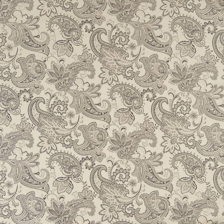 D1561 Platinum Paisley by Charlotte Designer Fabric Elegant Damasks 100% Woven Polyester Turkey Exceeds 50,000 Wyzenbeek Rubs (Heavy Duty) </p><p>Repeat: Horizontal: 14" x Vertical: 15" 54 Inches - Swanky Fabrics -