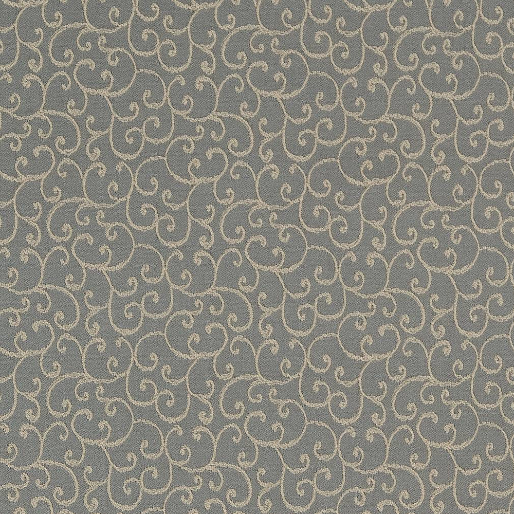 D1568 Wedgewood Vine by Charlotte Designer Fabric Elegant Damasks 100% Woven Polyester Turkey Exceeds 50,000 Wyzenbeek Rubs (Heavy Duty) Horizontal 3.25" x Vertical 3.25" 54 Inches - Swanky Fabrics -