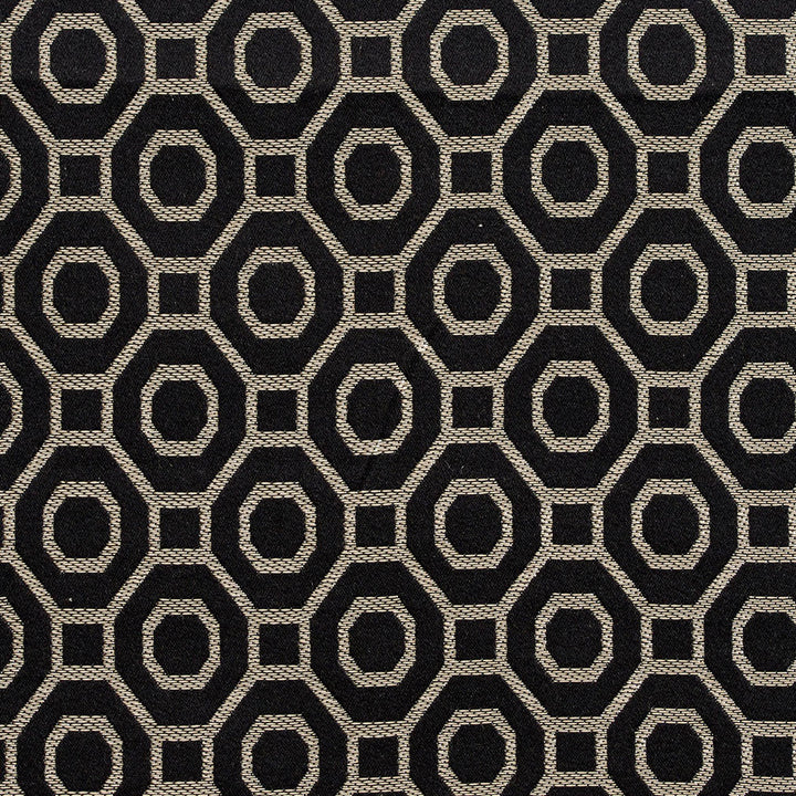 D161 Ebony by Charlotte Designer Fabric Sateens 100% Woven Polyester Asia Exceeds 100,000 Wyzenbeek Rubs (Heavy Duty) </p><p>Repeat: Horizontal: 2" x Vertical: 2.25" 54 Inches - Swanky Fabrics -