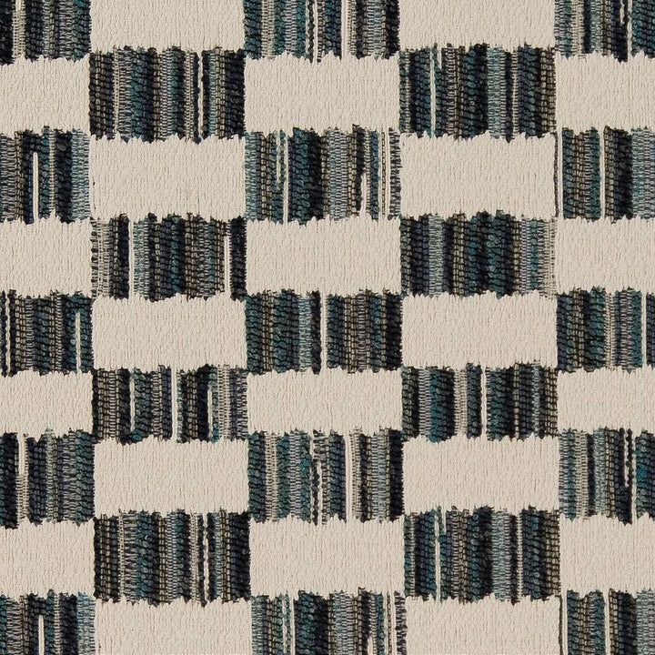 D1638 Coastal by Charlotte Designer Fabric Eco Patterns 100% Woven Polypropylene Made In USA Exceeds 60,000 Wyzenbeek Rubs (Heavy Duty) Horizontal 4.5" x Vertical 2.5" 54 Inches - Swanky Fabrics -
