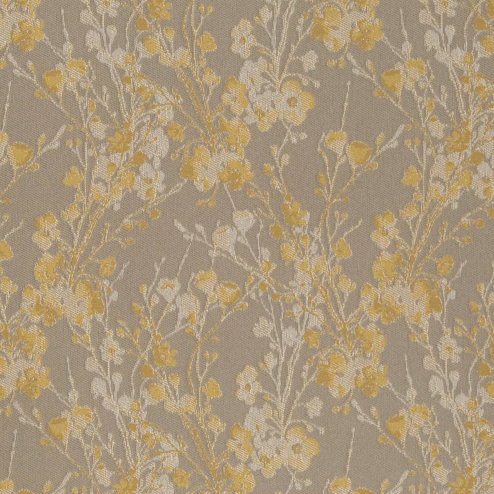 D1643 Goldenrod by Charlotte Designer Fabric Eco Patterns 100% Woven Polypropylene Made In USA Exceeds 60,000 Wyzenbeek Rubs (Heavy Duty) Horizontal 13.5" x Vertical 13.5" 54 Inches - Swanky Fabrics -