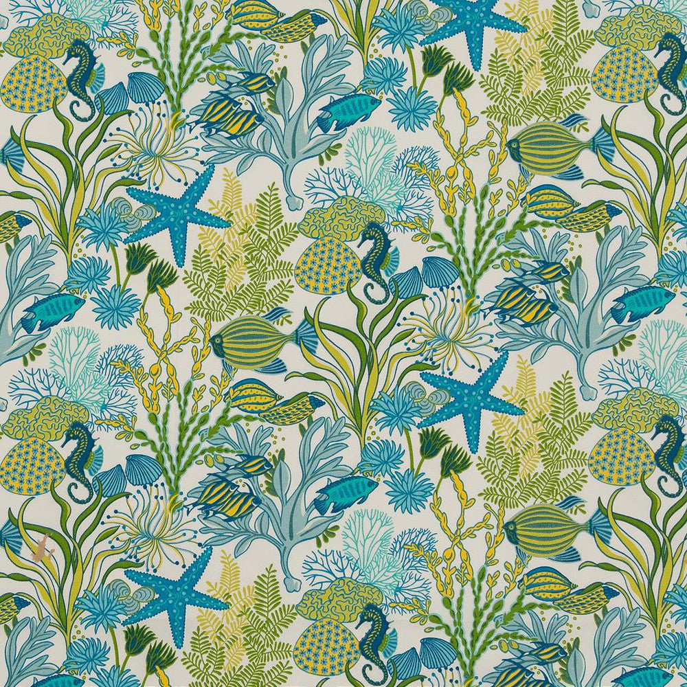 D1662 Atlantis by Charlotte Designer Fabric All Seasons V 100% Acrylic Indonesia Exceeds 60,000 Wyzenbeek Rubs (Heavy Duty) </p><p>Repeat: Horizontal: 26.5" x Vertical: 18" 54 Inches - Swanky Fabrics -