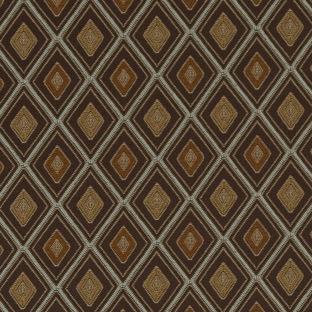 D1802 Walnut Margot by Charlotte Designer Fabric Vintage Elegance 100% Woven Polyester Asia Exceeds 120,000 Wyzenbeek Rubs (Heavy Duty) </p><p>Repeat: Horizontal: 2" x Vertical: 2.5" 54 Inches - Swanky Fabrics -