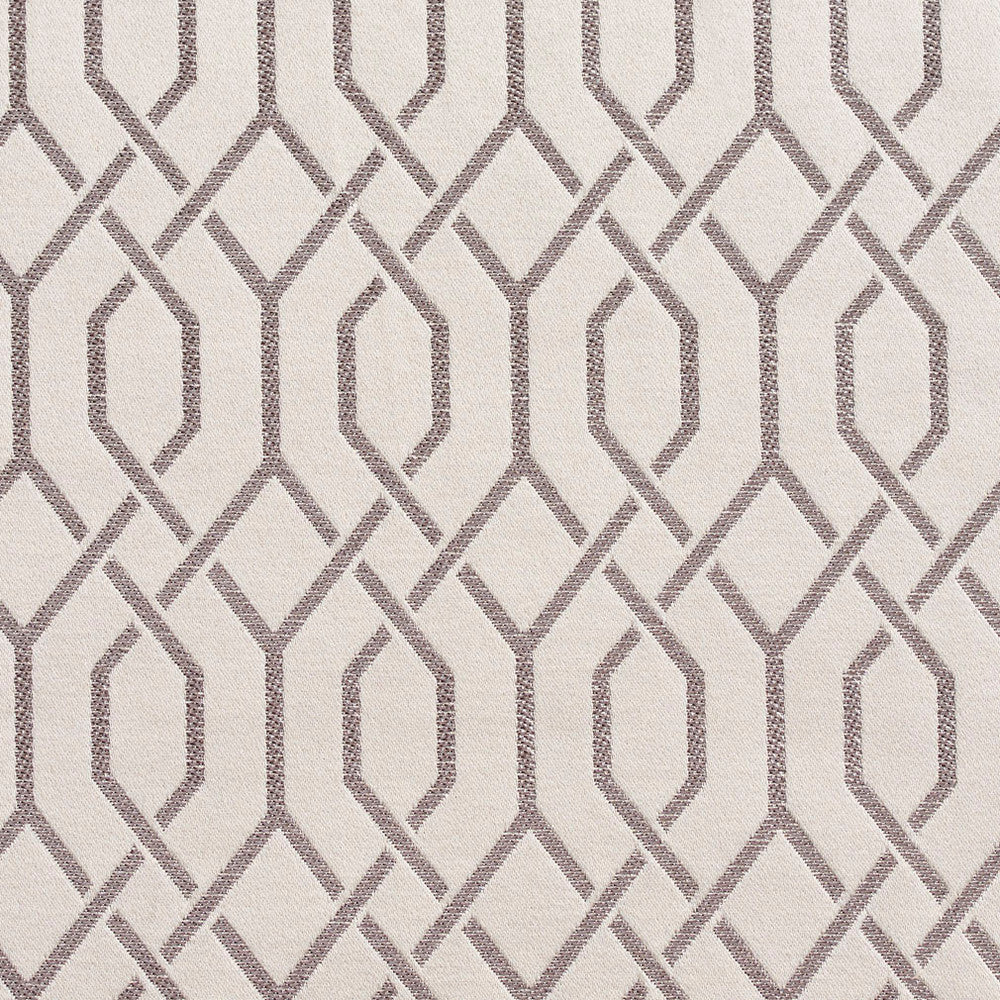 D180 Moonstone Lattice by Charlotte Designer Fabric Sateens 100% Woven Polyester Asia Exceeds 100,000 Wyzenbeek Rubs (Heavy Duty) Horizontal: 2" x Vertical: 2.75" 54 Inches - Swanky Fabrics -