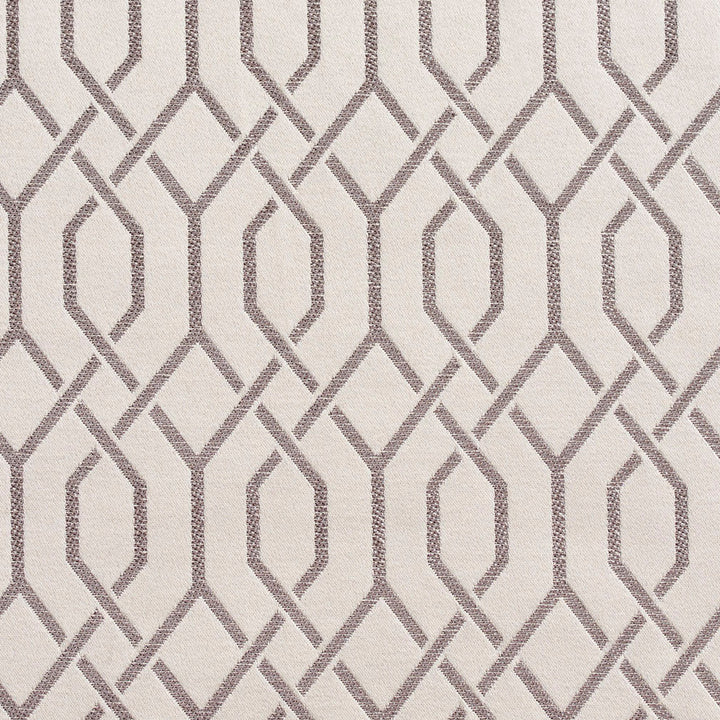 D180 Moonstone Lattice by Charlotte Designer Fabric Sateens 100% Woven Polyester Asia Exceeds 100,000 Wyzenbeek Rubs (Heavy Duty) Horizontal: 2" x Vertical: 2.75" 54 Inches - Swanky Fabrics -