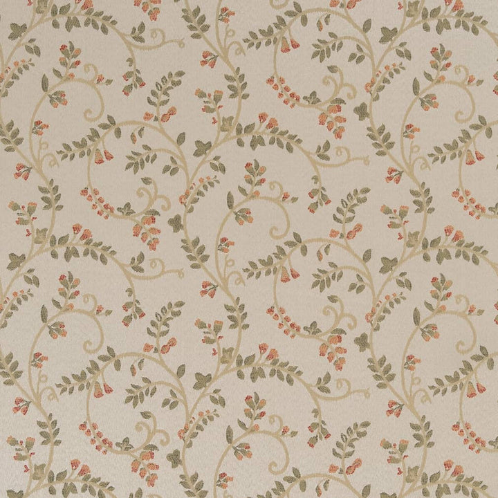 D1810 Garden Nicolette by Charlotte Designer Fabric Vintage Elegance 100% Woven Polyester Asia Exceeds 120,000 Wyzenbeek Rubs (Heavy Duty) </p><p>Repeat: Horizontal: 15" x Vertical: 9" 54 Inches - Swanky Fabrics -