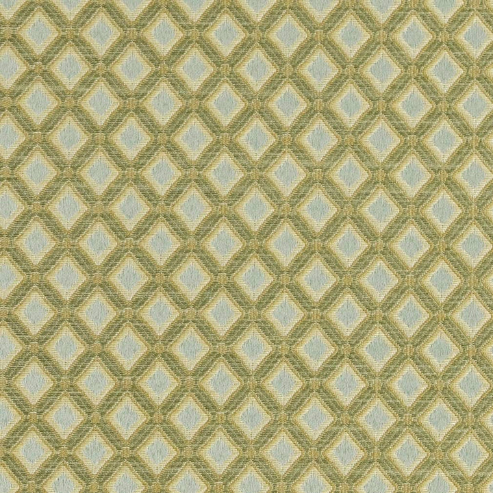 D1825 Mist Estelle by Charlotte Designer Fabric Vintage Elegance 100% Woven Polyester Asia Exceeds 120,000 Wyzenbeek Rubs (Heavy Duty) </p><p>Repeat: Horizontal: 1" X Vertical: 1.5" 54 Inches - Swanky Fabrics -