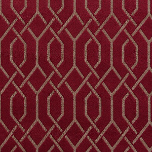 D182 Merlot Lattice by Charlotte Designer Fabric
