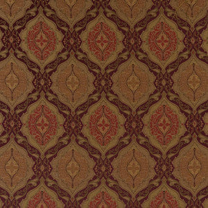 D1838 Aubergine Antoinette by Charlotte Designer Fabric