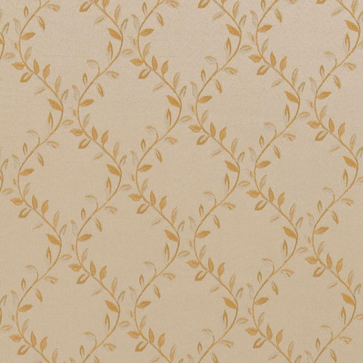 D1855 Ivory Ella by Charlotte Designer Fabric Vintage Elegance 100% Woven Polyester Asia Exceeds 120,000 Wyzenbeek Rubs (Heavy Duty) </p><p>Repeat: Horizontal: 5" x Vertical: 5.5" 54 Inches - Swanky Fabrics -