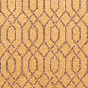 D186 Gold Lattice by Charlotte Designer Fabric