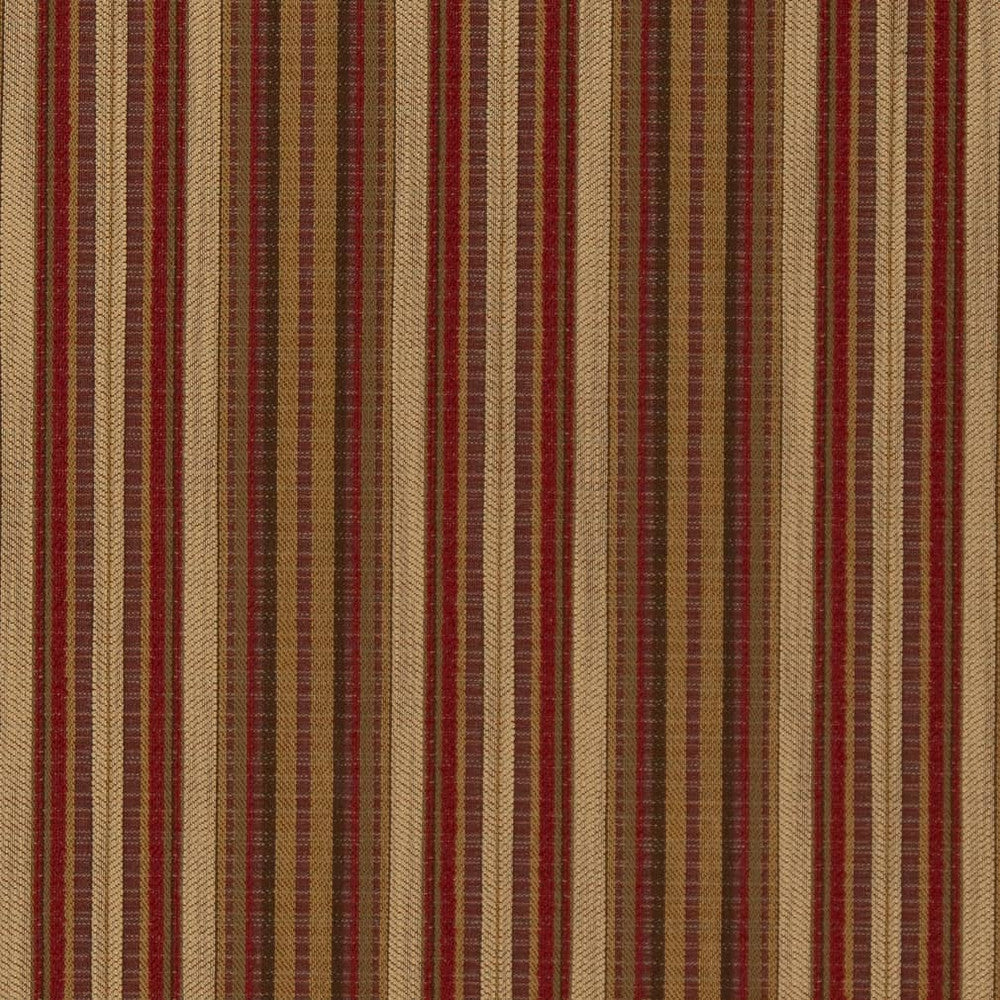 D1944 Ginger Stripe by Charlotte Designer Fabric Rustic Wovens 38% Polyester, 34% Acrylic, 28% Cotton Made In USA Exceeds 140,000 Wyzenbeek Rubs (Heavy Duty) </p><p>Repeat: Horizontal: 5.75" 54 Inches - Swanky Fabrics -