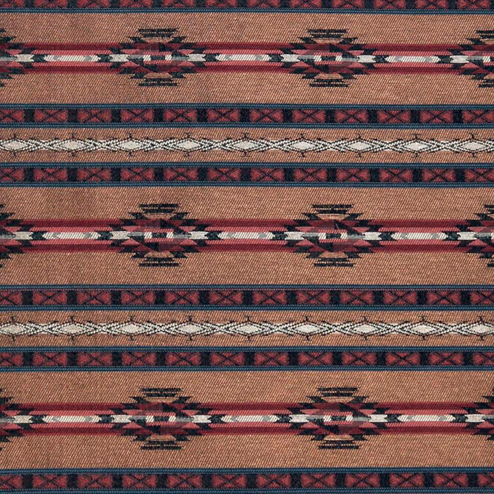 D2015 Pottery Stripe by Charlotte Designer Fabric Southwest 55% Polyester, 45% Cotton Asia Exceeds 90,000 Wyzenbeek Rubs (Heavy Duty) </p><p>Repeat: Horizontal: 8.5" x Vertical: 7.5" 54 Inches - Swanky Fabrics -