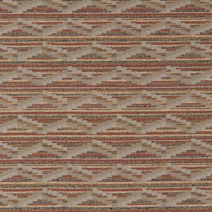 D2019 Rust by Charlotte Designer Fabric Southwest 96% Woven Polypropylene, 4% Polyester Made In USA Exceeds 60,000 Wyzenbeek Rubs (Heavy Duty) </p><p>Repeat: Horizontal: 5" x Vertical: 5" 54 Inches - Swanky Fabrics -