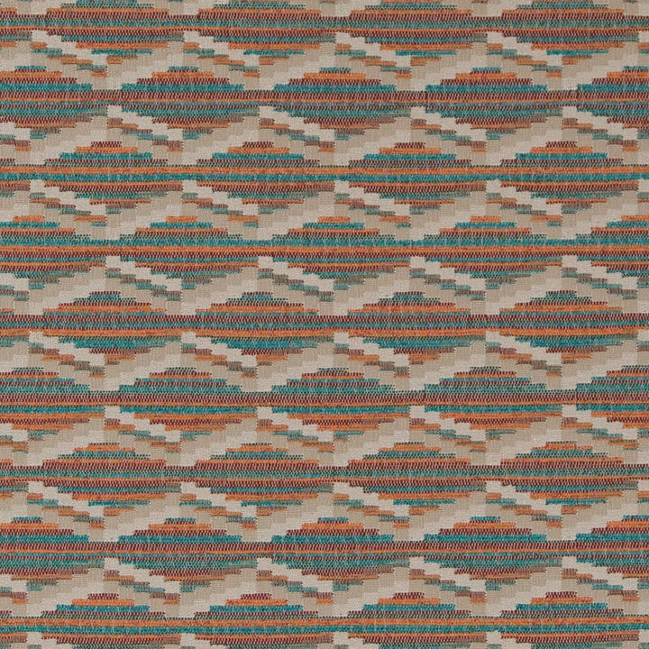D2023 Navajo by Charlotte Designer Fabric Southwest 96% Woven Polypropylene, 4% Polyester Made In USA Exceeds 60,000 Wyzenbeek Rubs (Heavy Duty) </p><p>Repeat: Horizontal: 5" x Vertical: 5" 54 Inches - Swanky Fabrics -