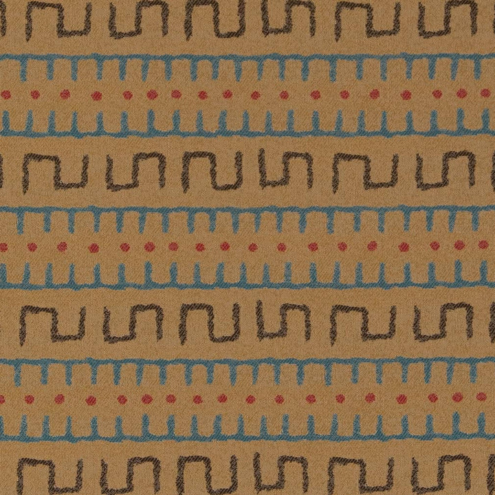 D2033 Camel by Charlotte Designer Fabric Southwest 100% Polypropylene Made In USA Exceeds 60,000 Wyzenbeek Rubs (Heavy Duty) </p><p>Repeat: Horizontal: 5" x Vertical: 5" 54 Inches - Swanky Fabrics -